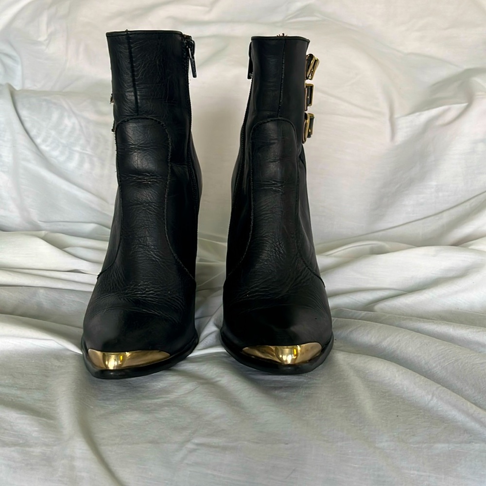 Rare Jeffrey Campbell Bruni Boot with Buckles size 38